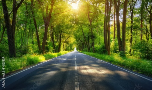 A long road towards the hor...