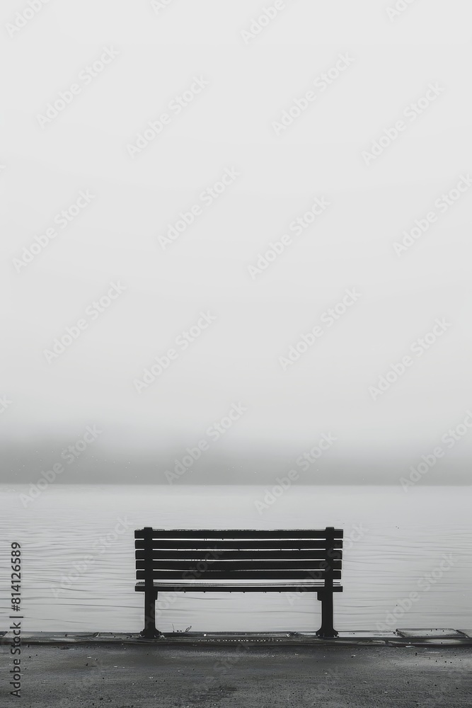 Minimalist Style Concept of a Chair. Minimalist Style Concept of a Chair.