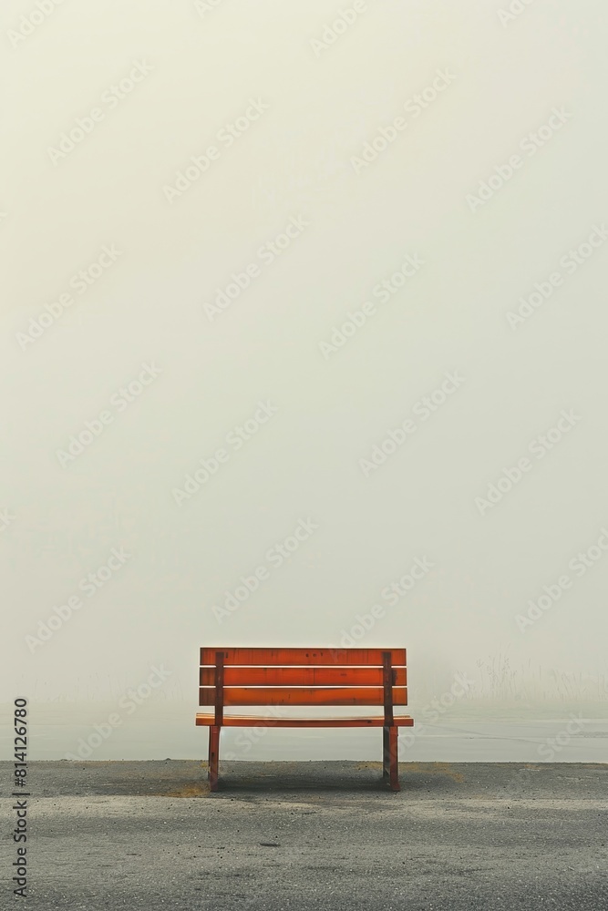 Minimalist Style Concept of a Chair. Minimalist Style Concept of a Chair.