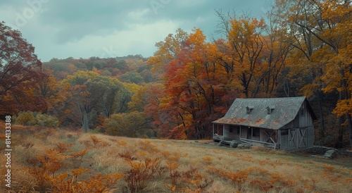 Barn in the Middle of a Field