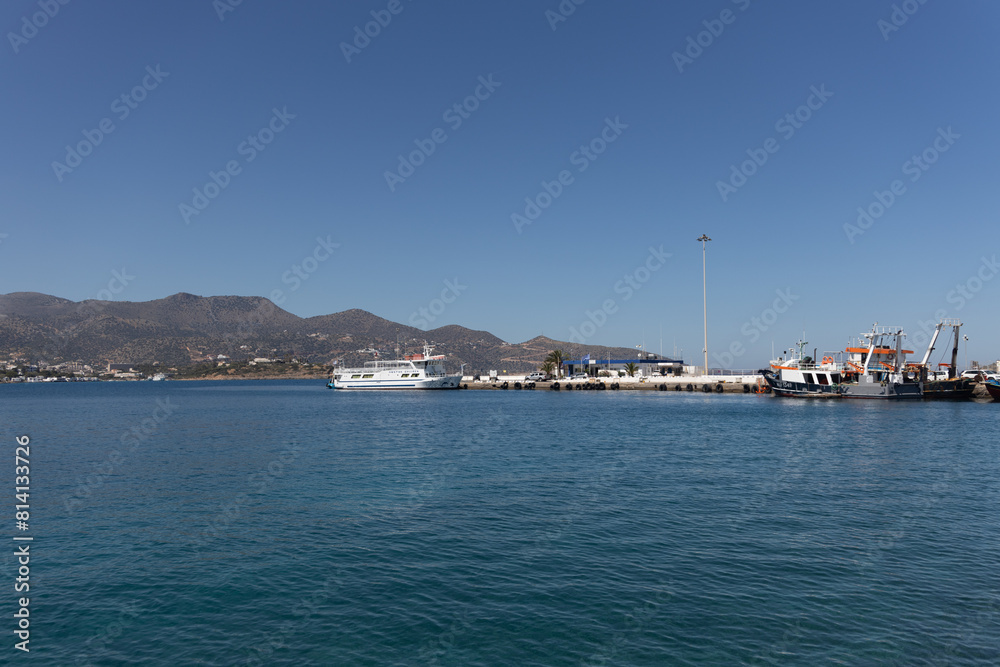 Fototapeta premium small town on the Mediterranean