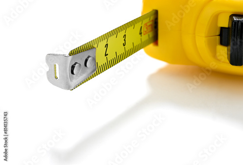 Lifehacks; Small slot in the end hook of tape measure is to grab on to the head of a nail or screw    