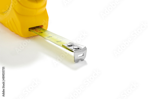 Lifehacks; Small slot in the end hook of tape measure is to grab on to the head of a nail or screw    