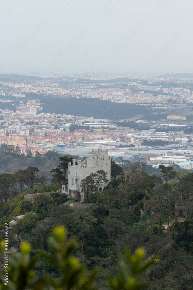 Large Mansion Sitting Along the Sintra Hills in Portugal