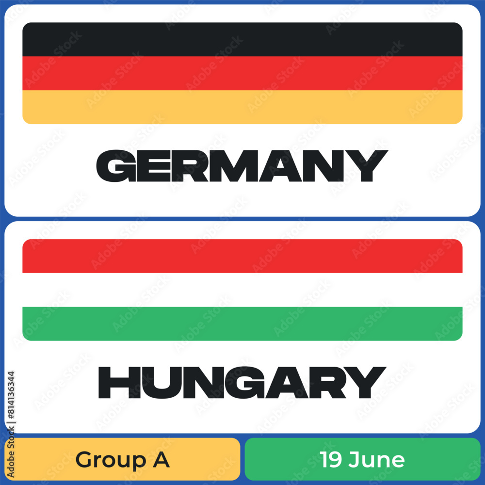 Social media template. Football 2024 match versus. 2024 group stage championship match versus teams intro sport background, championship competition. Trendy design bento style Social media template. Football 2024 match versus. 2024 group stage championship match versus teams intro sport background, championship competition. Trendy design bento style