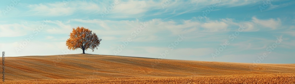 Agriculture, Tractor, Agricultural Storage Warehouse, Concept Agriculture Background.