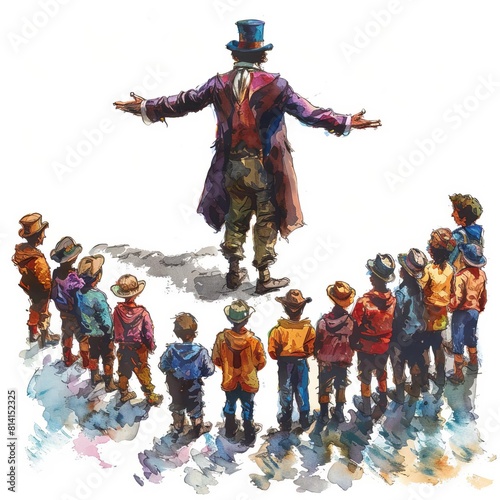 The Pied Piper of Hamelin is a fairy tale about a piper who leads the rats out of the town of Hamelin, Germany
