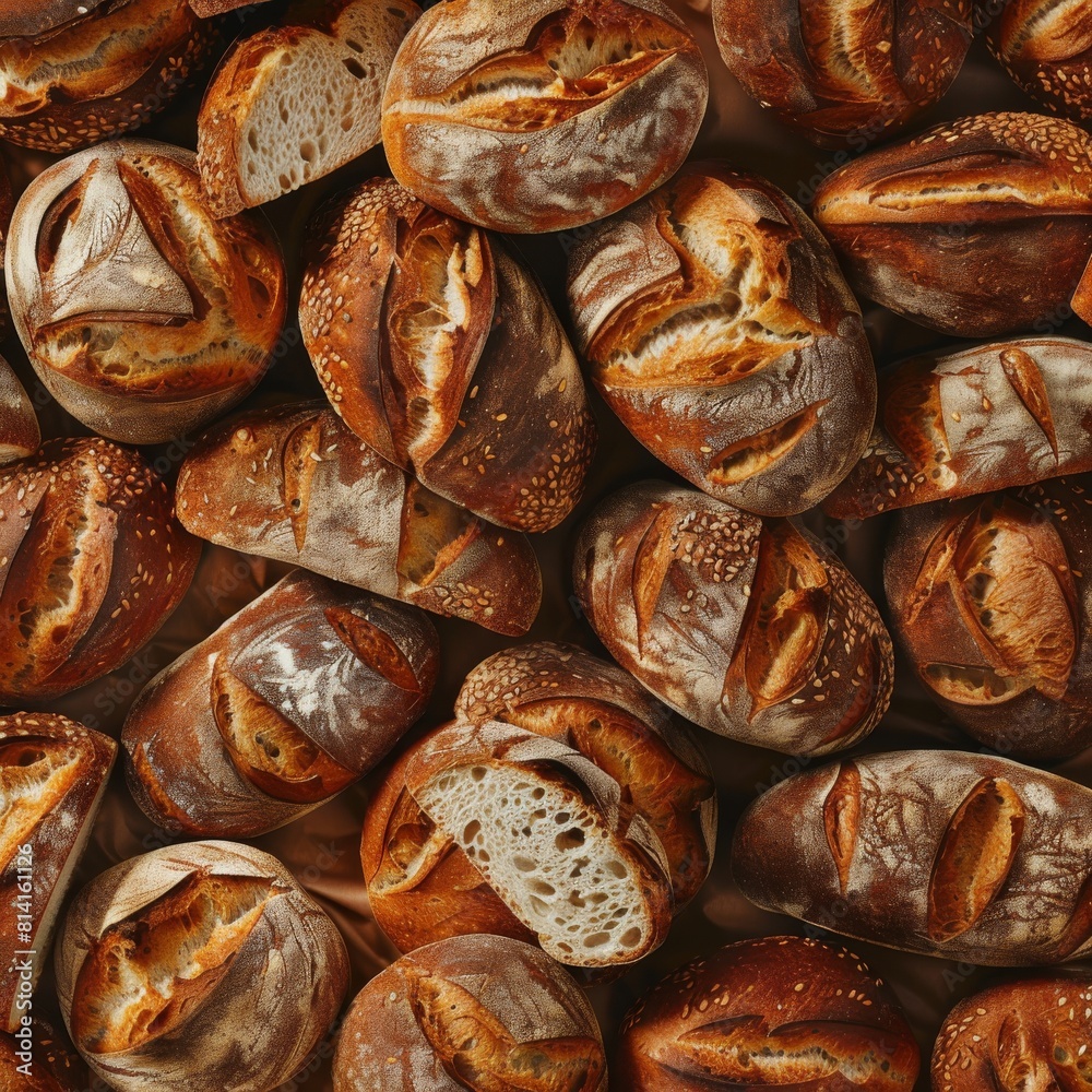 Background full of Bread. Product photography. Bread background. Background full of Bread. Product photography. Bread background.