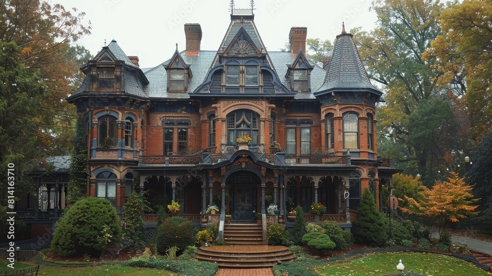 Victorian Architecture Stock Photo | Adobe Stock