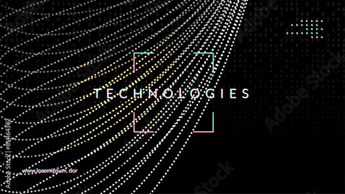Innovate Background. Future intelligence in innovative digits. Design of a network with a cyber backdrop. Analytical patterns for global energy. Quantum Background.