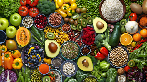 A Colorful Guide to a Comprehensive and Nutritious Vegan Diet Plan