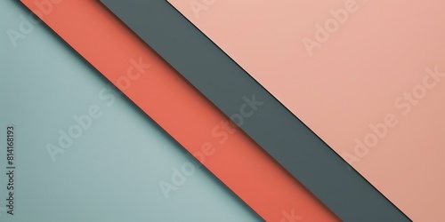 Free Download blue orange paper craft layer , beautiful minimal abstract background wallpaper with copy space, Generative Ai	
 - GFXLoad