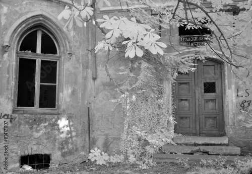 Old haunted and abandoned villa in the city of Zrenjanin.