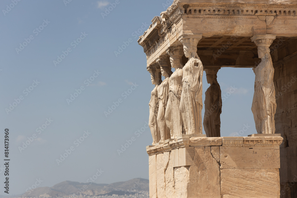Obraz premium Temple of Hera ruins