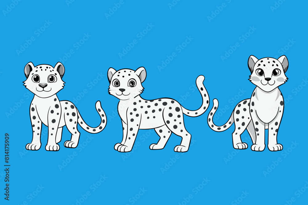 cheetah cartoon vector illustration cheetah cartoon vector illustration