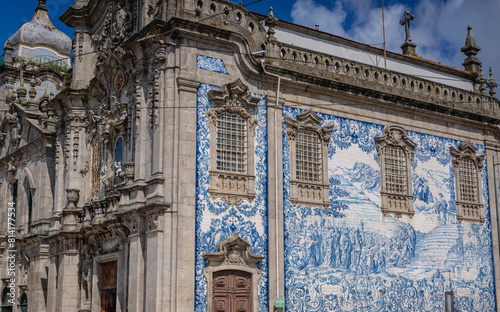 Carmo Church and Carmelitas Church in Porto city, Portugal