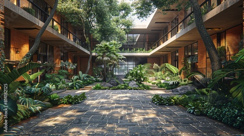 african modern hospital architecture, contemporary healthcare building in africa, medical facility design in african setting