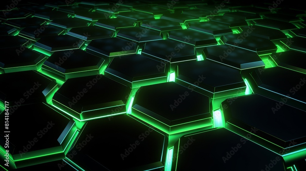 3d Abstract background formed from green hexagons , Glass green Pattern, Geometric Crystals, Abstract illustration images. High quality photo 3d Abstract background formed from green hexagons , Glass green Pattern, Geometric Crystals, Abstract illustration images. High quality photo