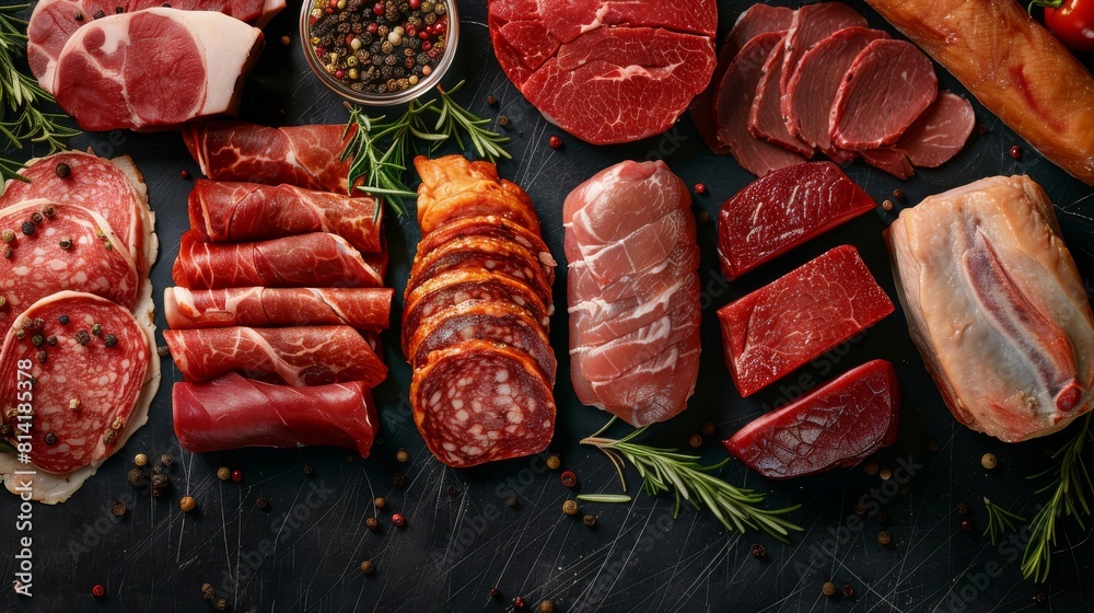 Background full of Meat. Product photography. Meat background. Background full of Meat. Product photography. Meat background.