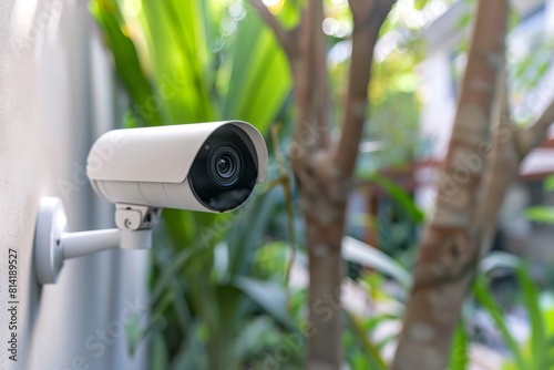 CCTV operations and smart home technologies manage networked security in urban environments for city safety.