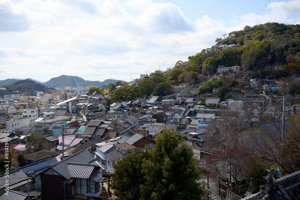 Obraz premium 尾道の町並み