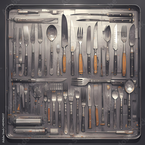Discover the Ultimate Complete Cutlery Set - Elevate Your Cuisine with Style and Functionality photo