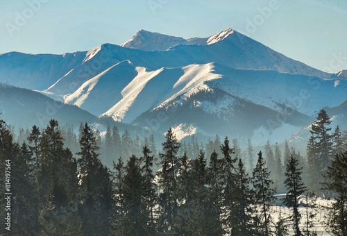 View at the Western Tatra Mountains - Poland photo
