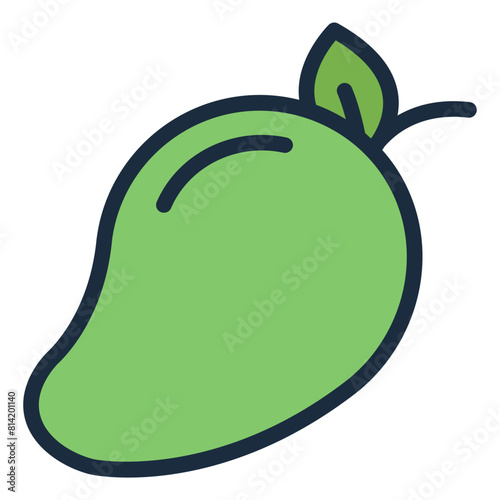 Mango fruit icon