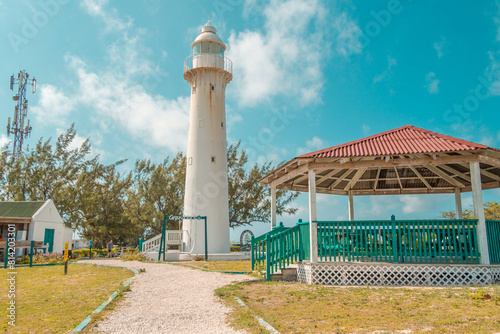 Canvastavla Grand Turk Lighthouse in Turks and Caicos - during an excursion while on a Carib
