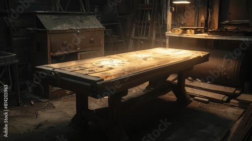 Down Draft Grossing Table © Mockup Station