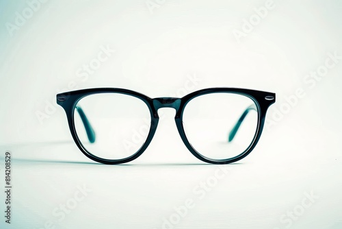 trendy plastic glasses fashion eyewear style isolated on white lifestyle photo © Lucija