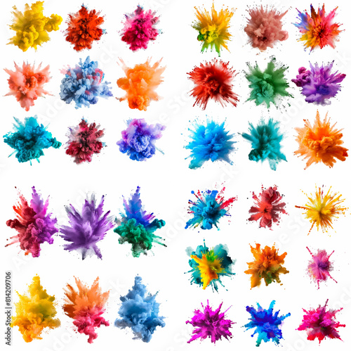 splatter spot stain dye splashing explosion ink movement rainbow spray colourful smoke textured