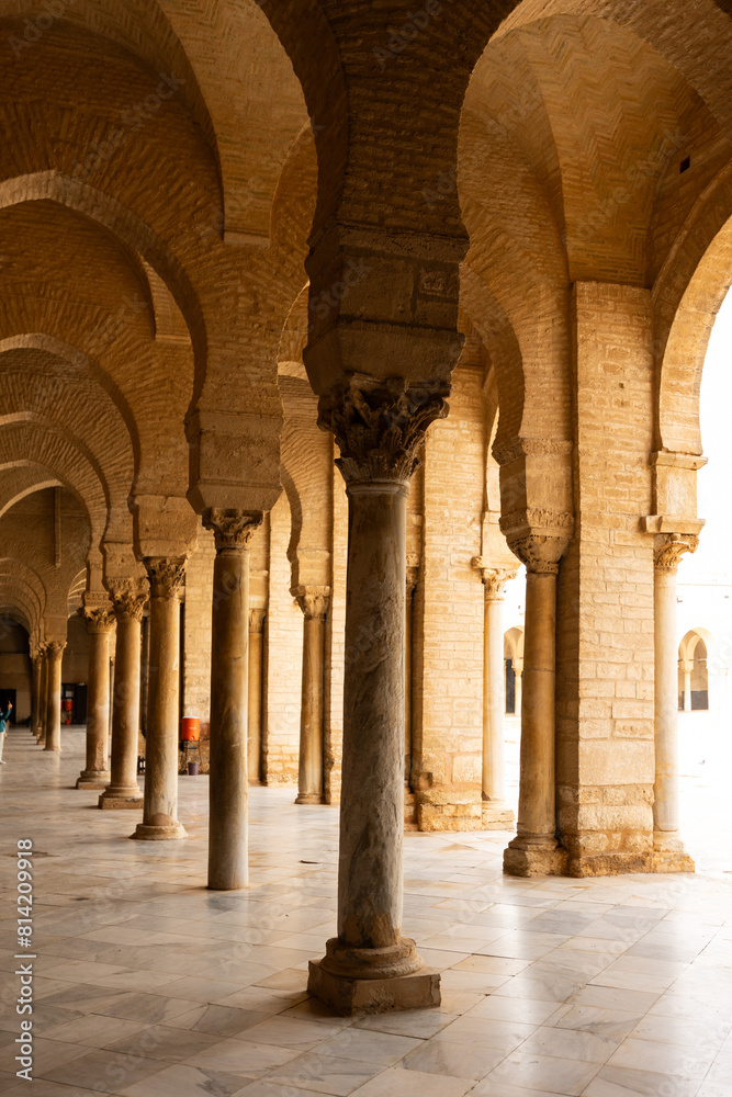 Great Mosque of Kairouan, also known Uqba Mosque, Kairouan, Tunisia - courtyard