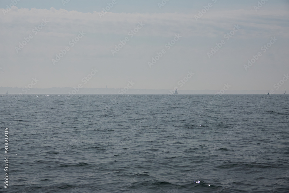 Obraz premium Sailing in the UK, Portsmouth 