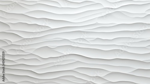 3D white wavy tiles.white marble texture