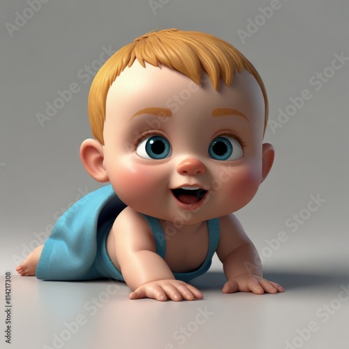 3D Baby Character © De Lune Studio