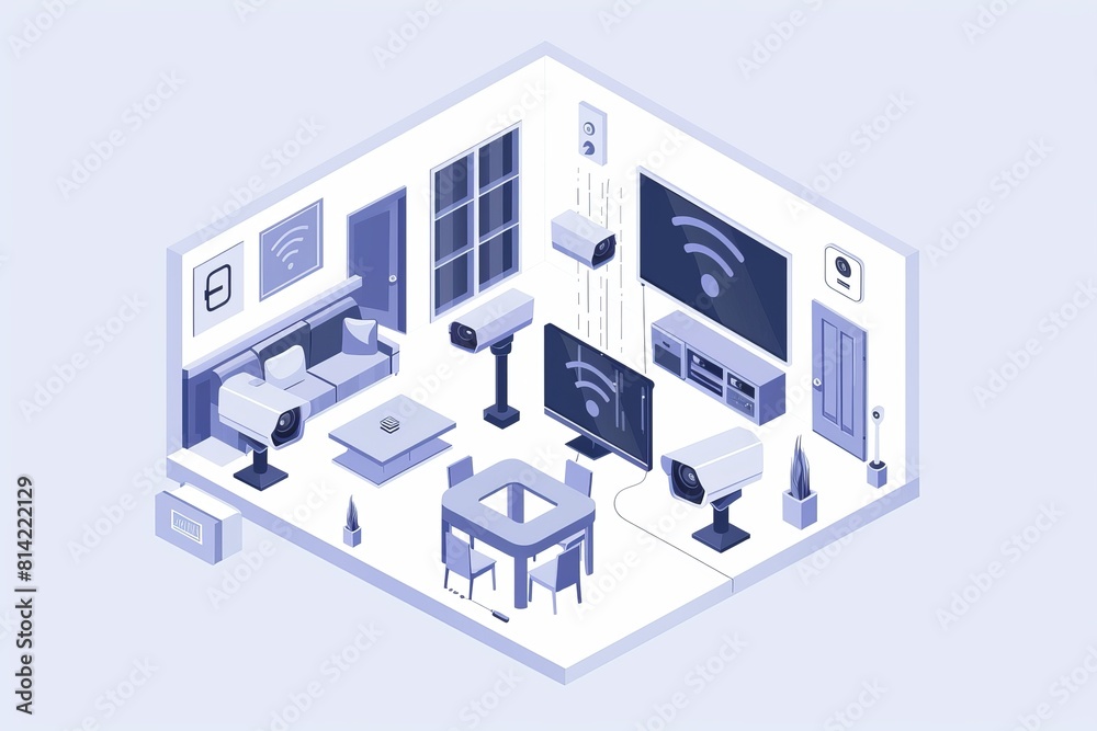 Enhanced camera protection and live monitoring offer seamless acoustic alerts and connectivity in commercial security via Ethernet.