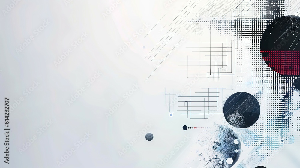 Obraz premium Modern Abstract background Geometric shape for business banner, formal backdrop, prestigious voucher, luxe invite, banner, ads, and presentation concept