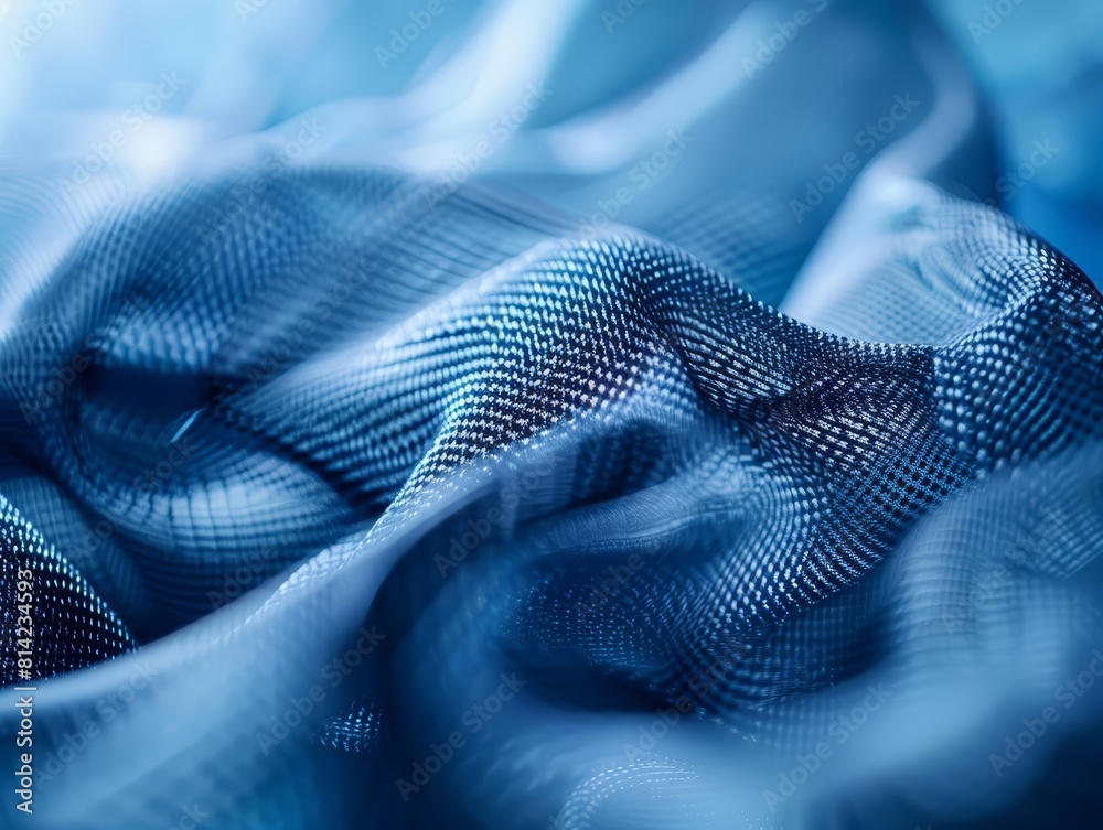 A closeup view of a hightech fabric weave A closeup view of a hightech fabric weave