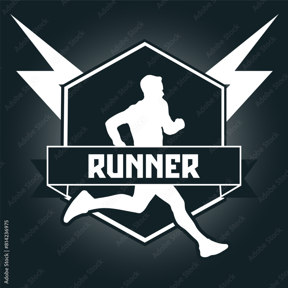 Runner Sprint art logo vector graphic illustration, sticker badge design
Runner Sprint art logo vector graphic illustration, sticker badge design