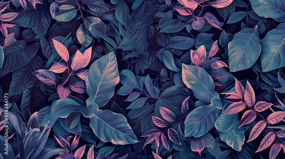 Botanical plants purple ambience wallpaper botanical Botanical plants purple ambience wallpaper botanical