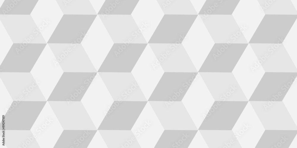 Vector Abstract cubes geometric tile and mosaic wall or grid hexagon technology wallpaper. white and gray geometric block cube structure backdrop grid triangle texture vintage design. Vector Abstract cubes geometric tile and mosaic wall or grid hexagon technology wallpaper. white and gray geometric block cube structure backdrop grid triangle texture vintage design.