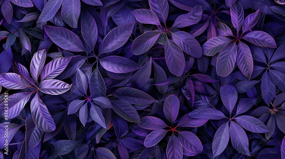 Botanical plants purple ambience wallpaper botanical