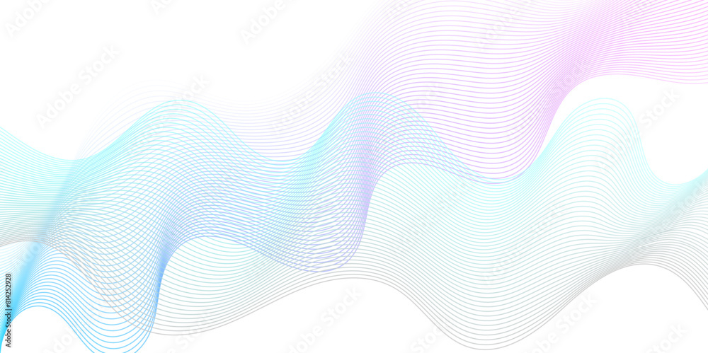 Vector abstract blue digital blend wave lines technology background. Modern minimal gradient white flowing wave lines and glowing moving lines. Futuristic technology and sound wave lines background. Vector abstract blue digital blend wave lines technology background. Modern minimal gradient white flowing wave lines and glowing moving lines. Futuristic technology and sound wave lines background.