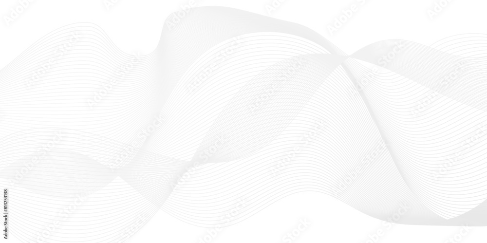 Vector abstract white digital blend wave lines technology background. Modern minimal gradient white flowing wave lines and glowing moving lines. Futuristic technology and sound wave lines background. Vector abstract white digital blend wave lines technology background. Modern minimal gradient white flowing wave lines and glowing moving lines. Futuristic technology and sound wave lines background.