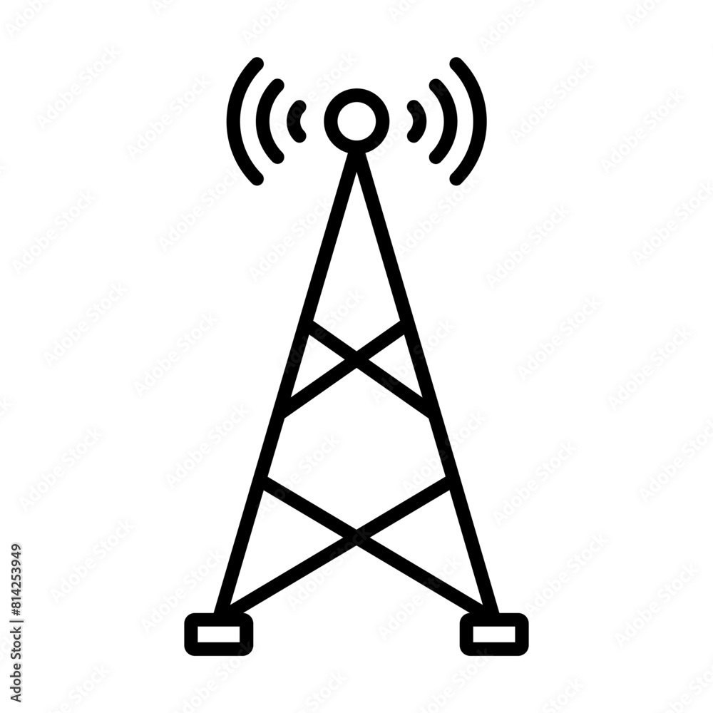 Signal Tower Icon Signal Tower Icon