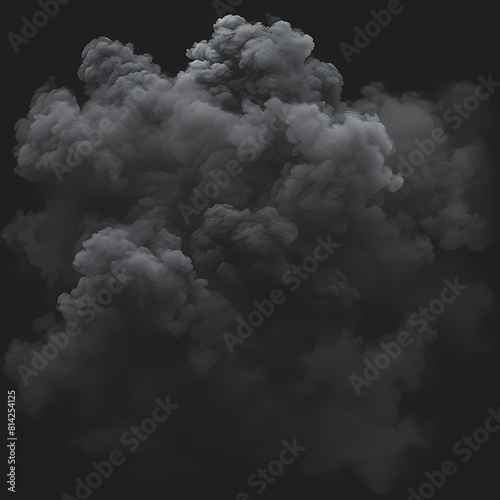 Epic Smoke Plume: High-Definition Clouds for Visual Impact