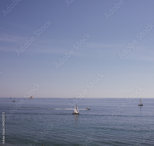 boats on the sea