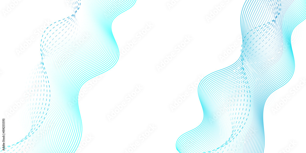 Vector abstract blue digital blend wave lines technology background. Modern minimal gradient white flowing wave lines and glowing moving lines. Futuristic technology and sound wave lines background. Vector abstract blue digital blend wave lines technology background. Modern minimal gradient white flowing wave lines and glowing moving lines. Futuristic technology and sound wave lines background.