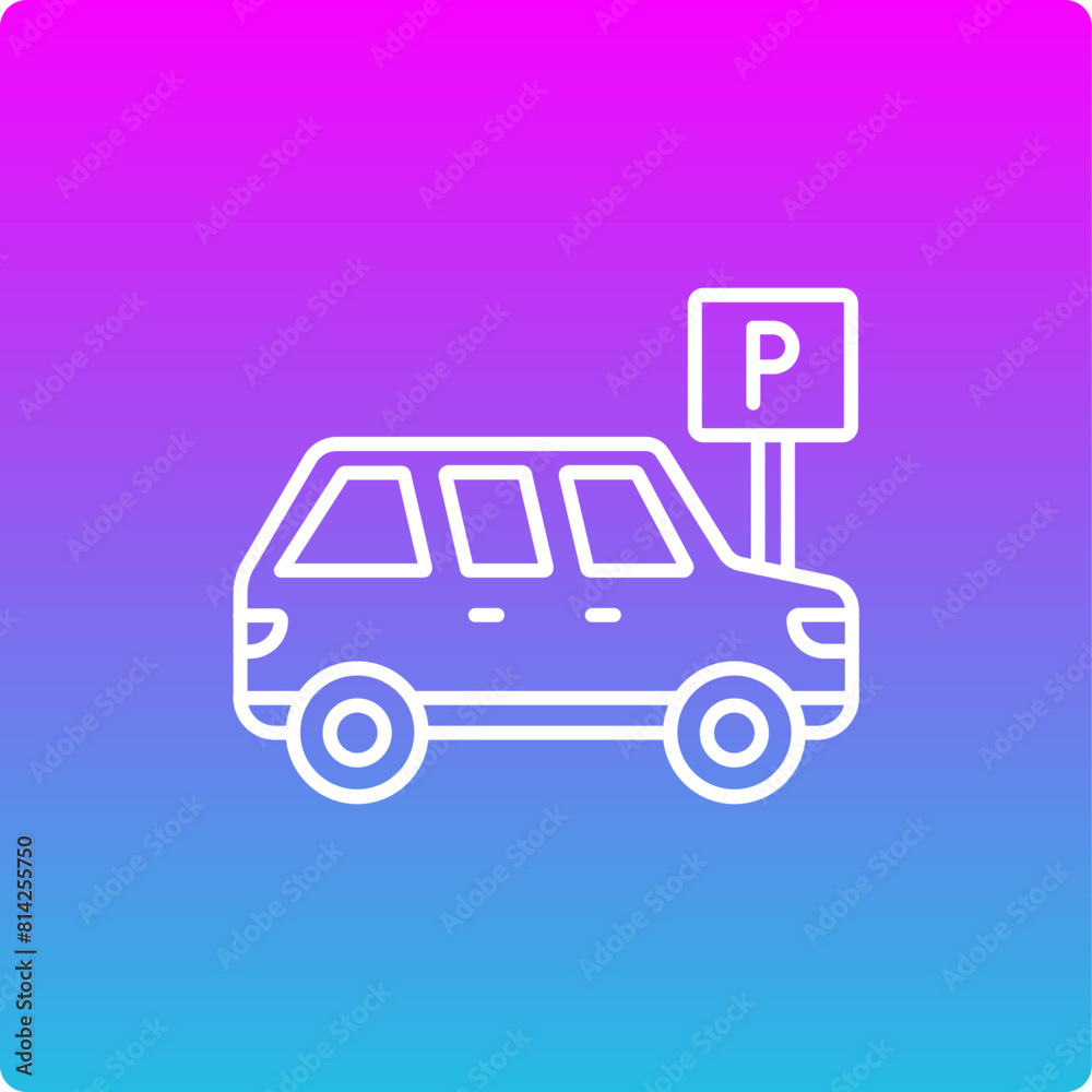 Parking Area Icon Parking Area Icon